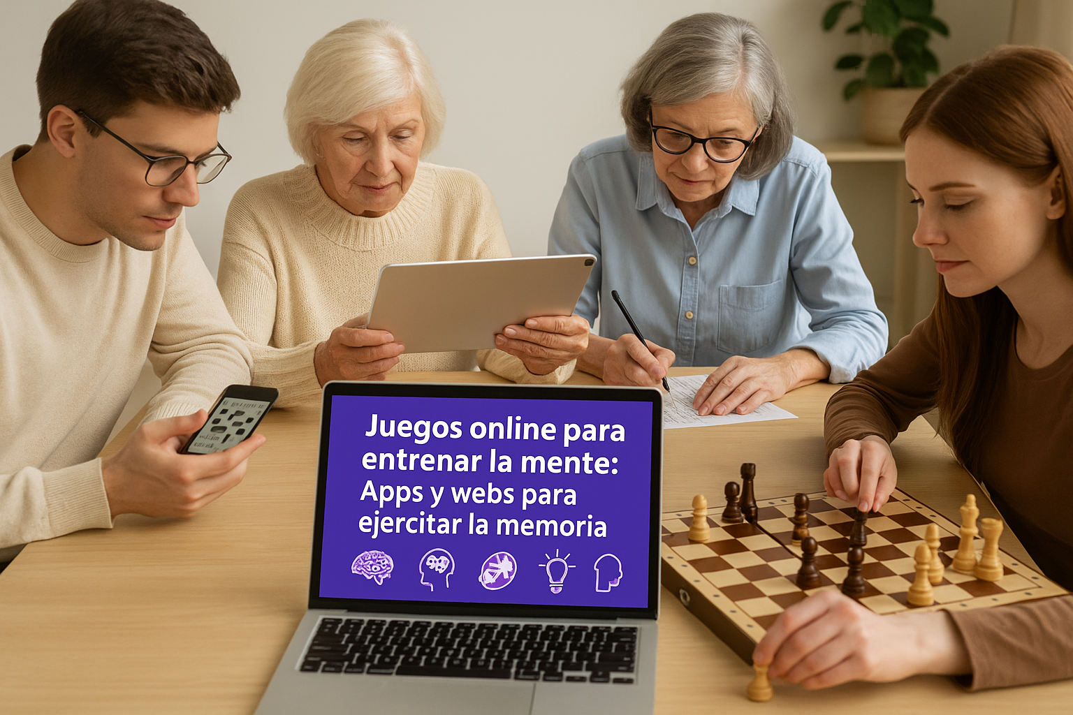 Juegos online para entrenar la mente: Apps y webs para ejercitar la memoria